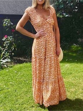 Long Tall Sally Tiered Floral Maxi Dress
